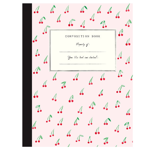 Cherries on Top Composition Book - The Paper Drawer
