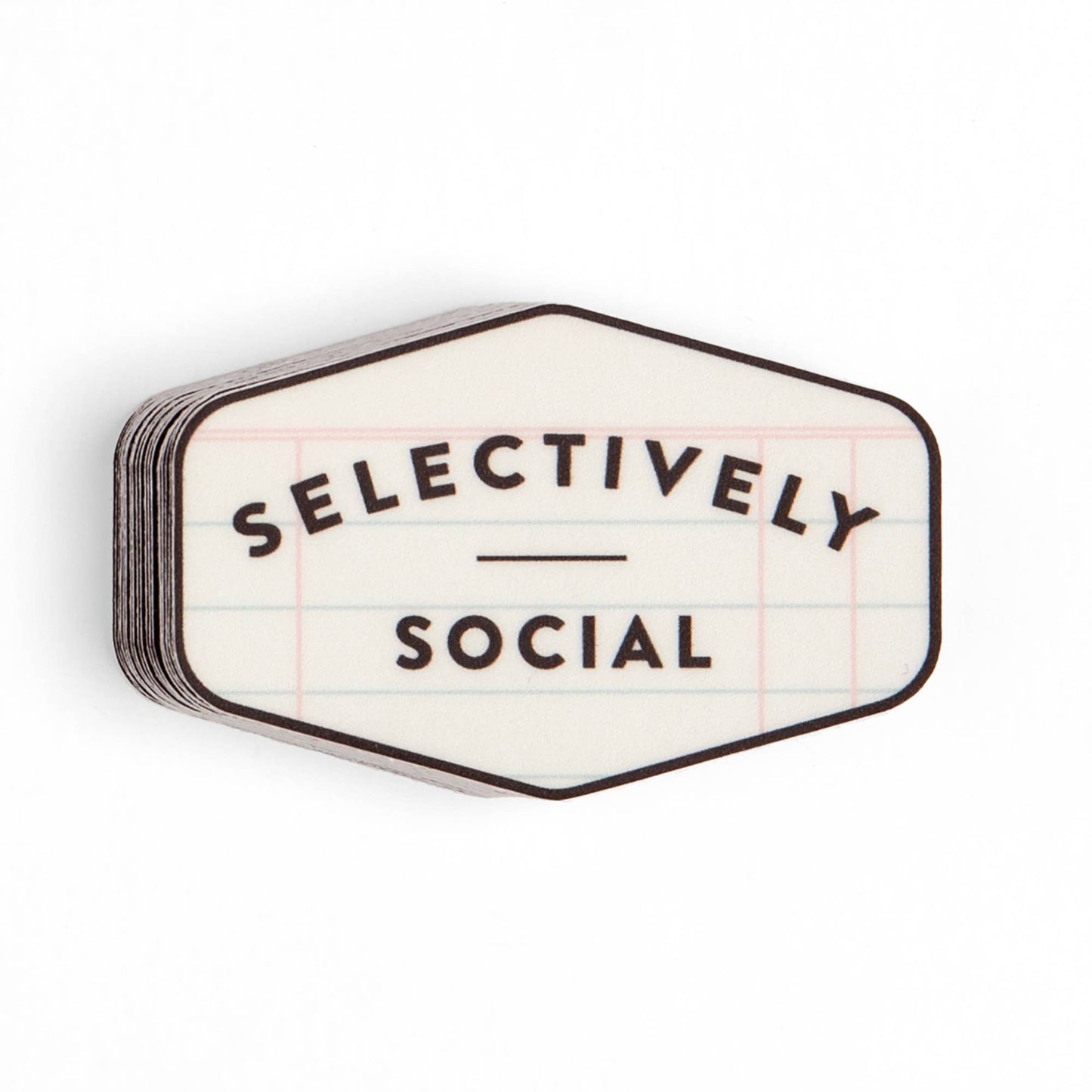 Studio Calico - Selectively Social Decal Sticker - The Paper Drawer