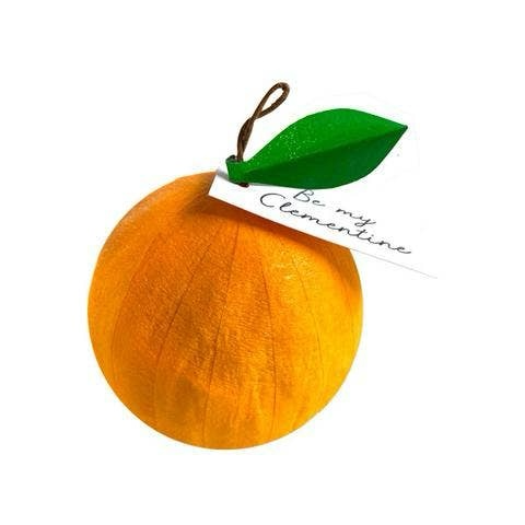 Mini Surprise Ball Be My Clementine by TOPS Malibu, full ball displayed