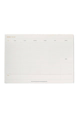 Weekly Planner Notepad - The Paper Drawer