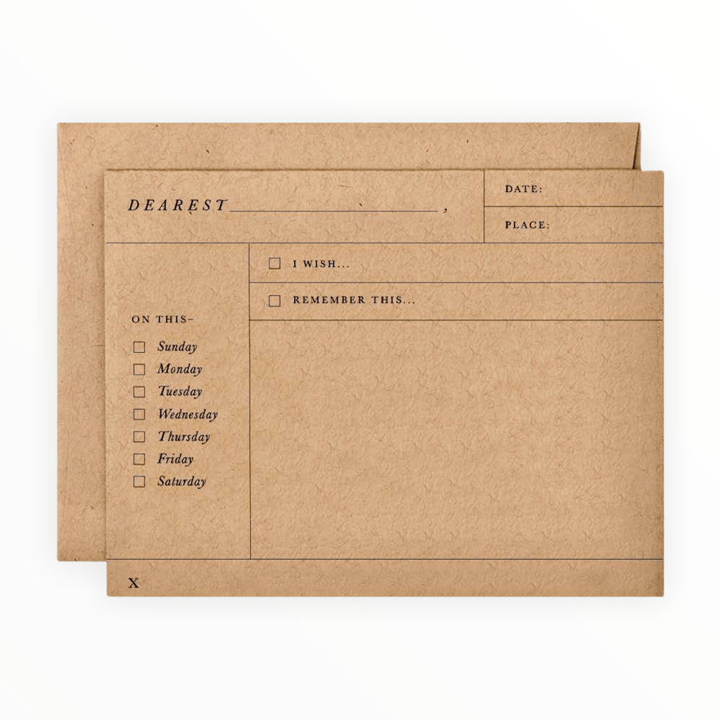 Fill In (the Blanks) Card - The Paper Drawer