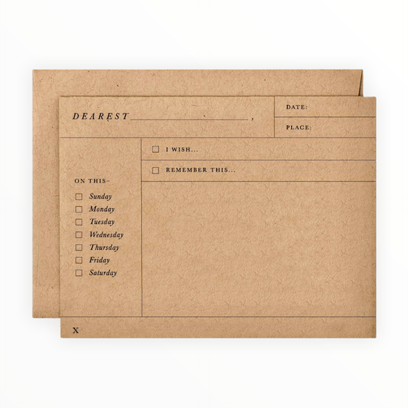 Fill In (the Blanks) Card - The Paper Drawer