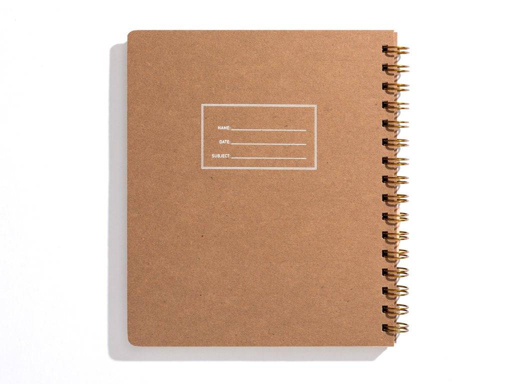 Lefty Spiral Notebook - The Paper Drawer