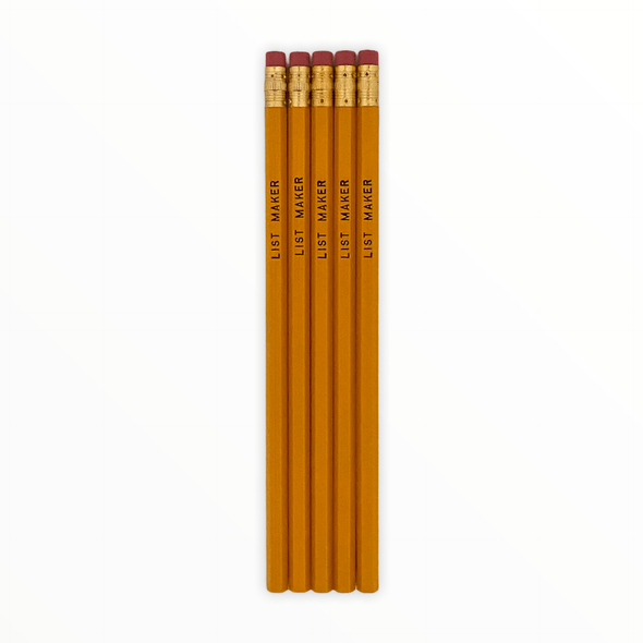 List Maker Pencils - The Paper Drawer