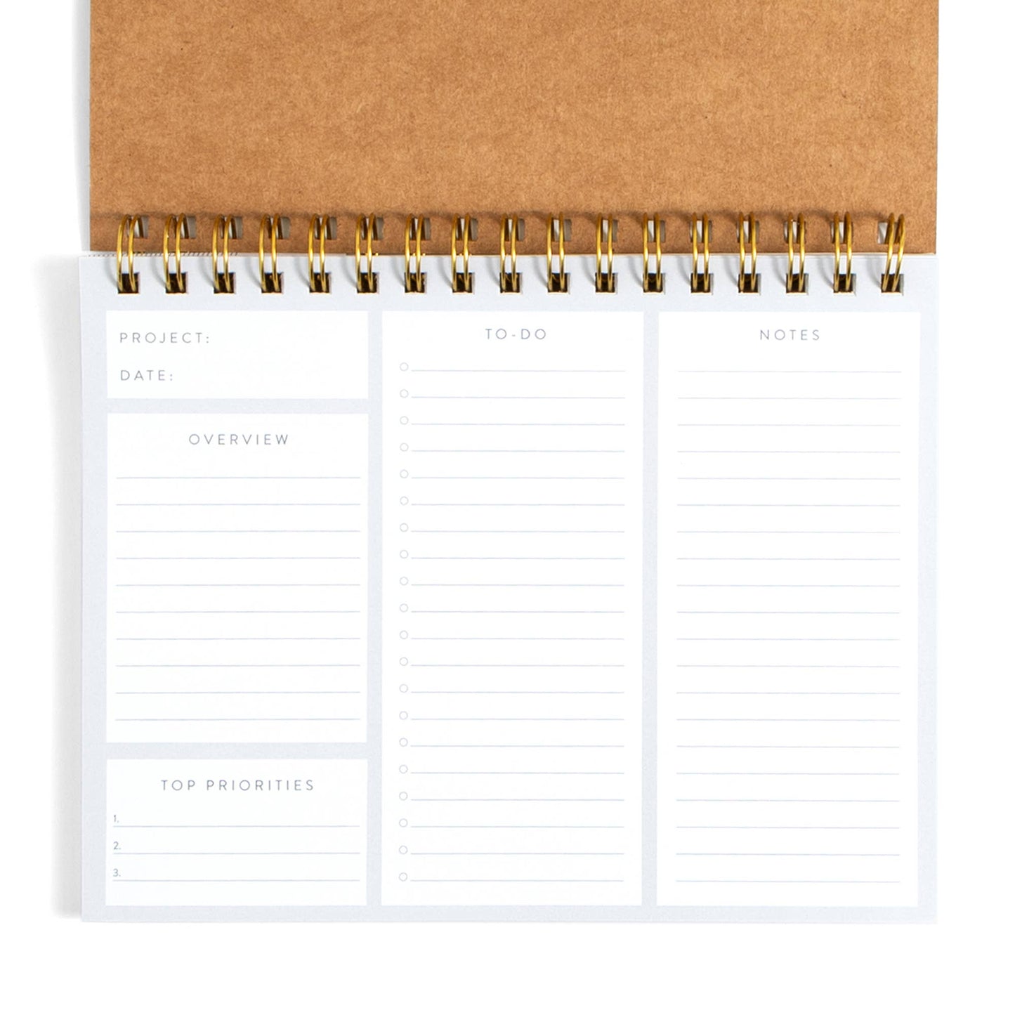 Studio Calico - Undated Spiral Project Planner - The Paper Drawer