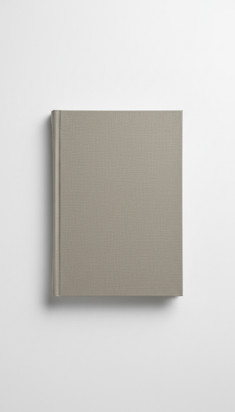 Linen taupe hardcover journal