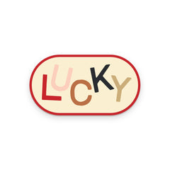 Ruff House Print Shop - Lucky Patch Sticker - The Paper Drawer