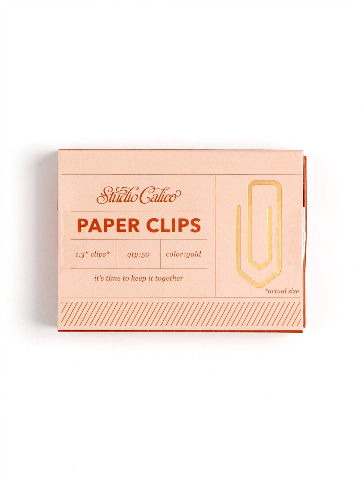 Studio Calico - Keep It Together Paper Clips - Red - The Paper Drawer