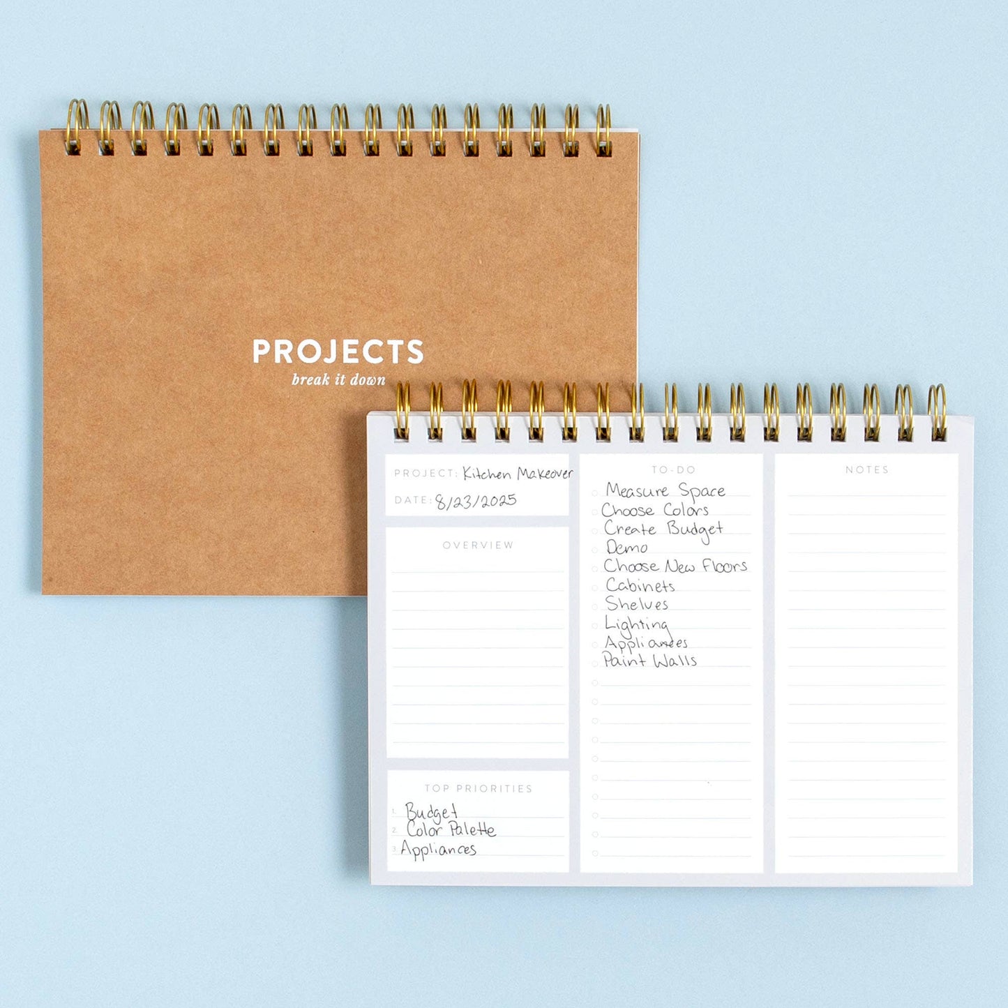 Studio Calico - Undated Spiral Project Planner - The Paper Drawer