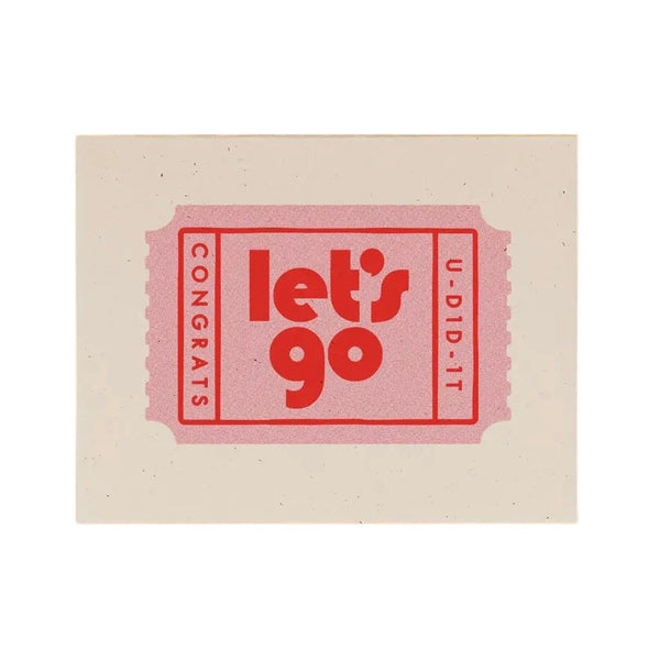 Let's Go! - The Paper Drawer