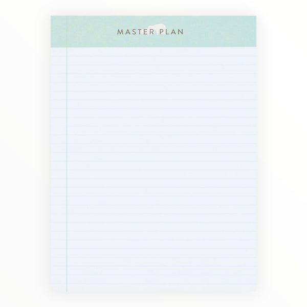 Master Plan Notepad | The Paper Drawer