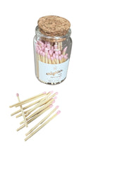 Pink Matches in Lux Mini Corked Vial - The Paper Drawer