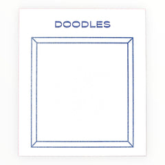Gaming Notepad Trio - Tic Tac Toe, Dots & Boxes, Doodles - The Paper Drawer