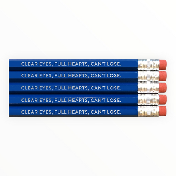 Clear Eyes, Full Hearts, Can't Lose ~ Pencil Pack - The Paper Drawer