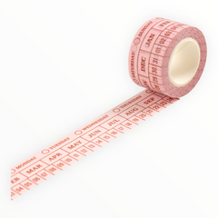 Days & Months Washi Tape - The Paper Drawer