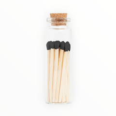 Black Matches in Small Corked Vial