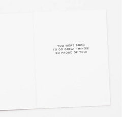 Get 'Em Tiger Graduation Card - The Paper Drawer