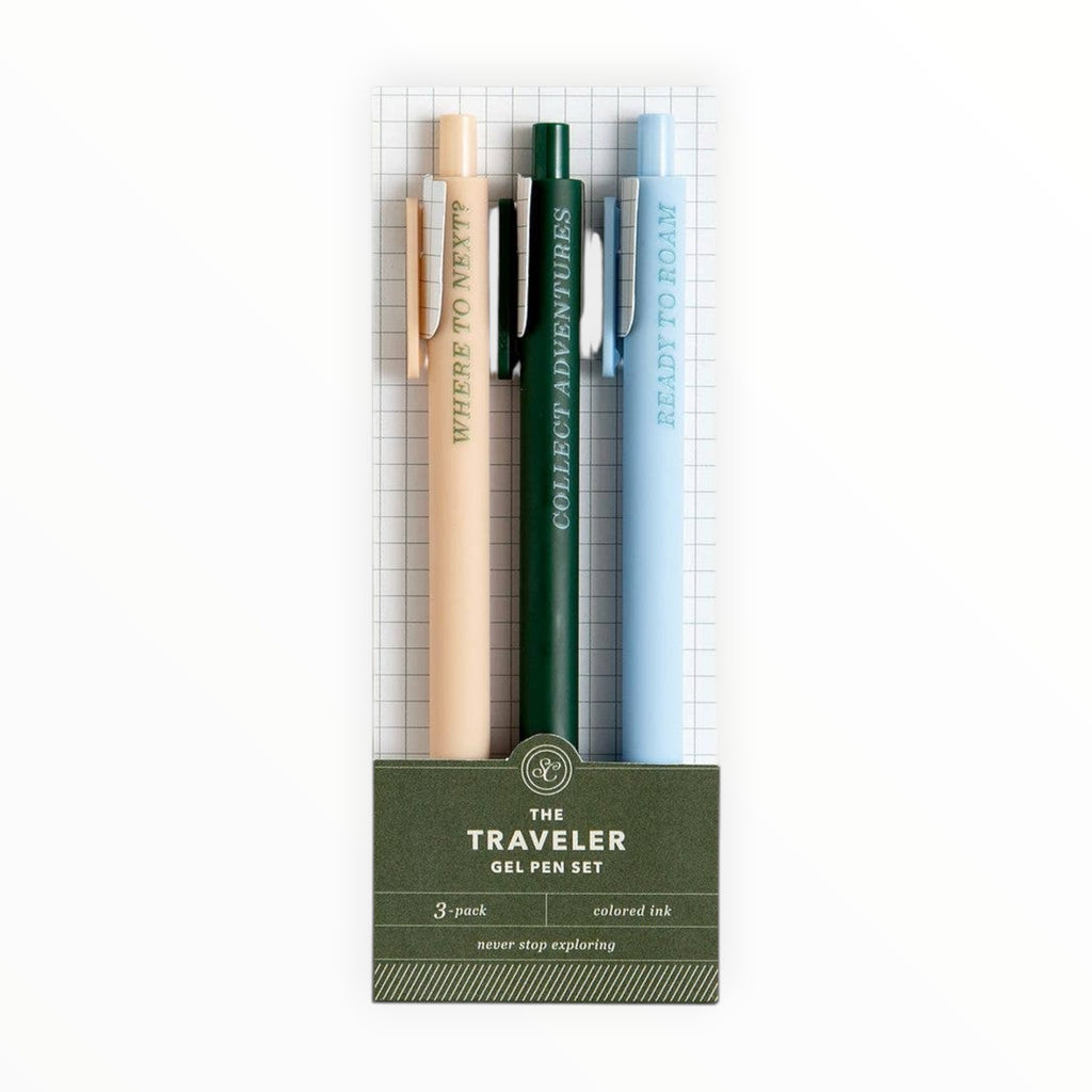 Traveler Gel Pen Set - The Paper Drawer