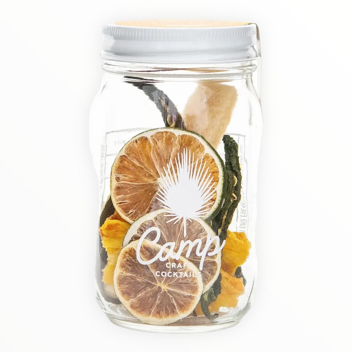 Camp Craft Cocktails Pineapple Jalapeño Base Camp Mix, 16 oz infusion jar