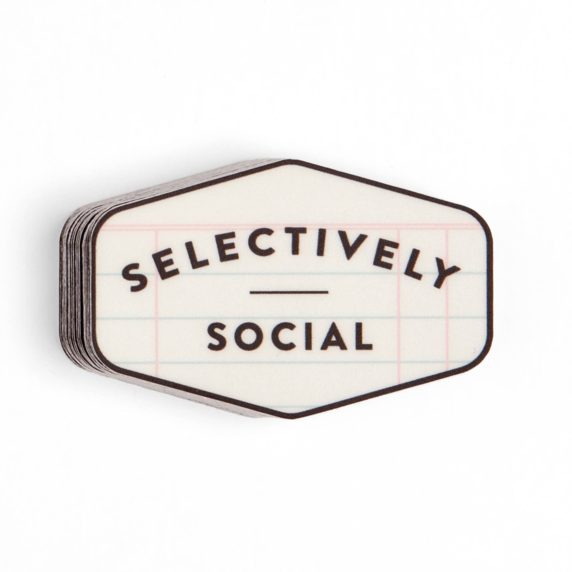 Studio Calico - Selectively Social Decal Sticker - The Paper Drawer