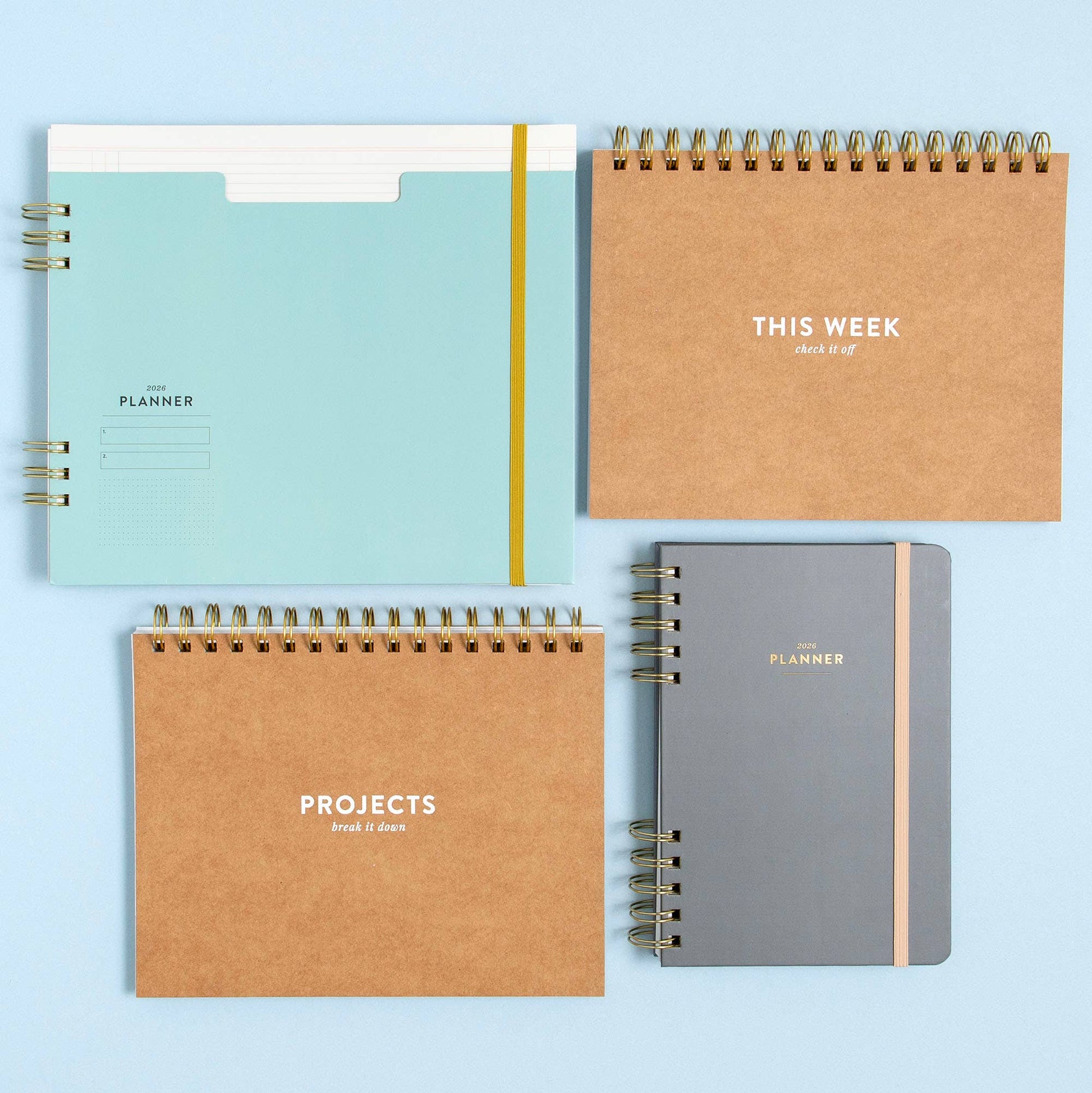 Studio Calico - Undated Spiral Project Planner - The Paper Drawer