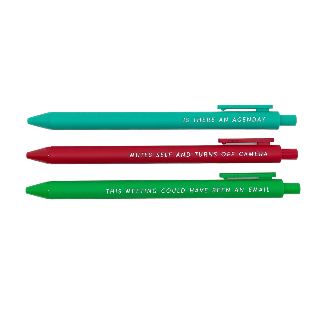Pens for Horrible Meetings - The Paper Drawer