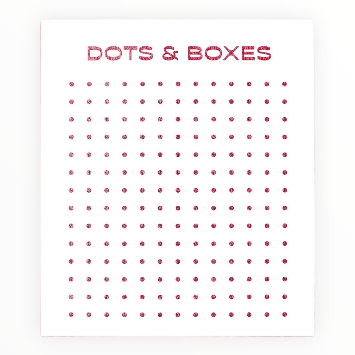 Gaming Notepad Trio detail by M.C. Pressure, Tic Tac Toe notepad