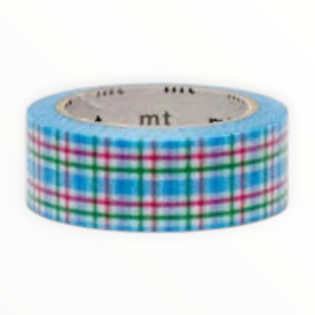 MT Masking Tape Colorful Checkered Blue washi tape by MT, 15mm x 7m, original from Kurashiki Japan