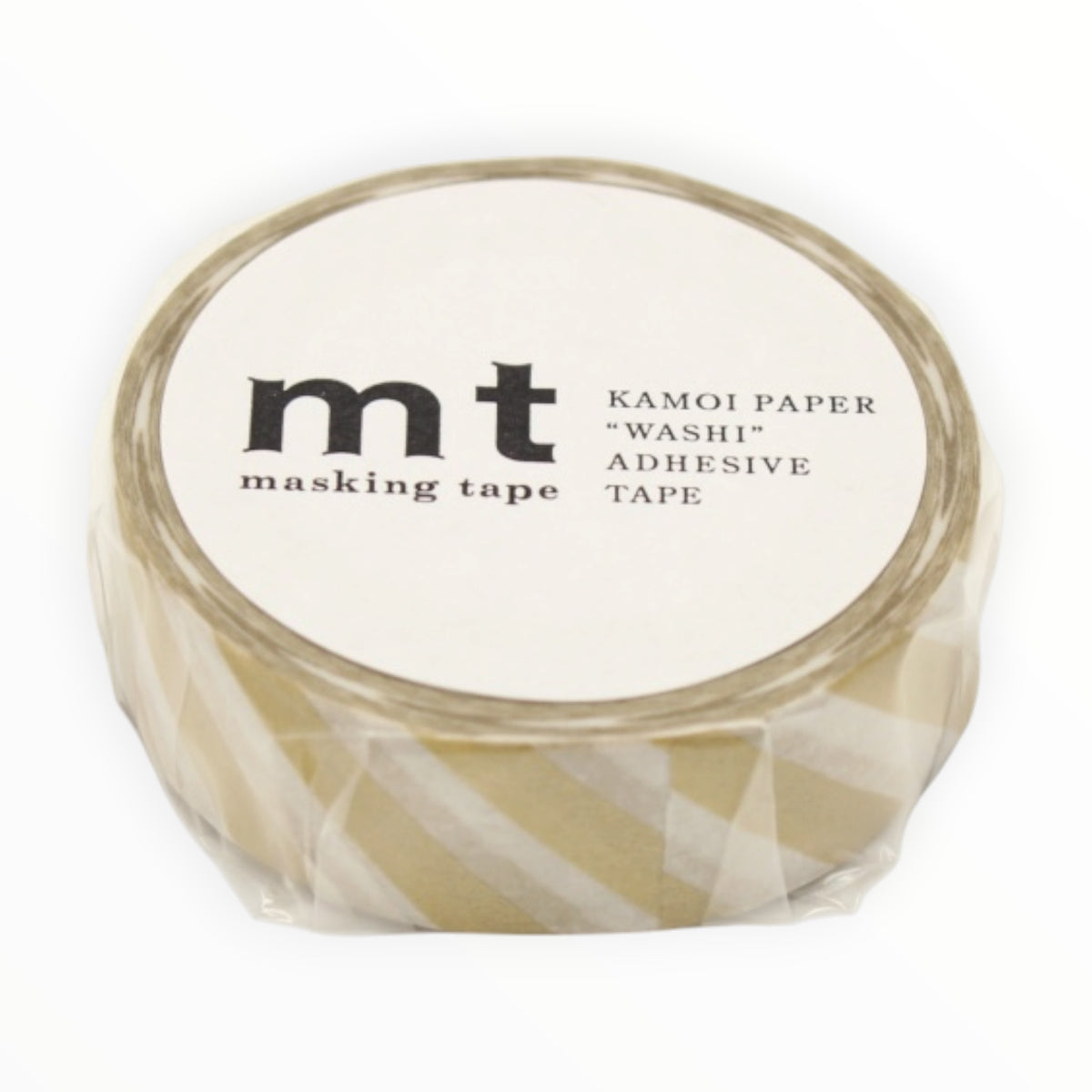 MT Masking Tape Gold Stripe detail by MT, tape roll and stripe pattern