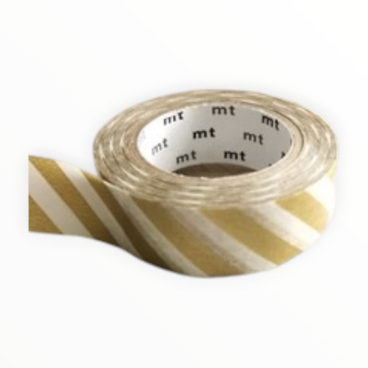 MT Masking Tape Gold Stripe by MT, brand logo and packaging