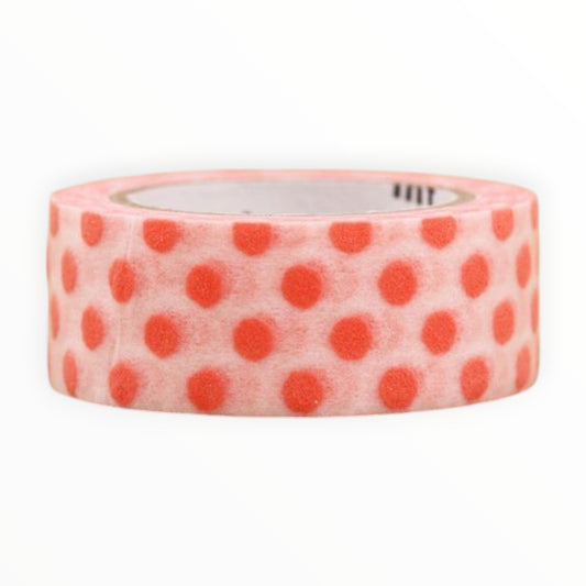 MT Masking Tape Shocking Dot washi tape by MT, 15mm x 7m, original from Kurashiki Japan