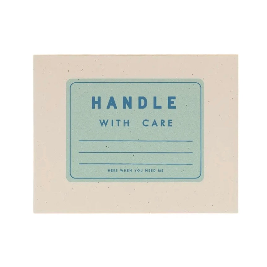 Handle With Care card by Paperwork Press