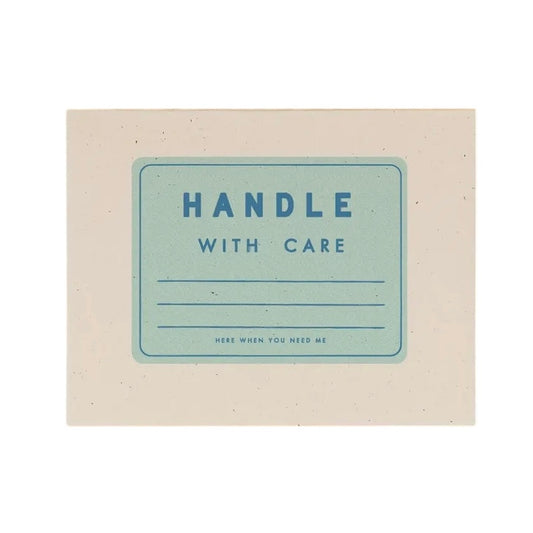 Handle With Care card by Paperwork Press
