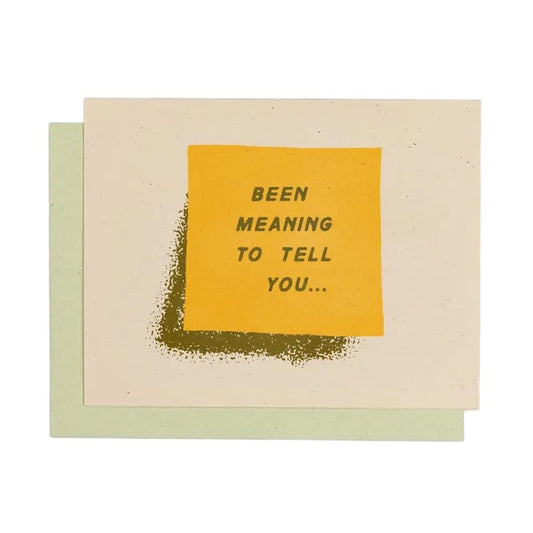 Post It card by Paperwork Press
Let's Go!