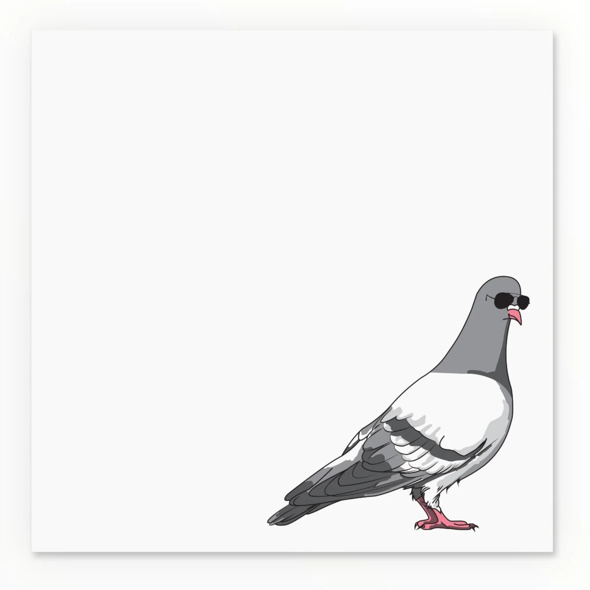 Pigeon Wishes Stack detail by The Paper Drawer, Pigeon Posted Notepad