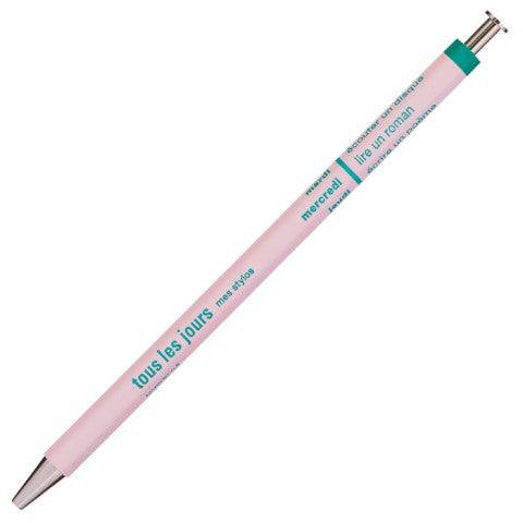 Pink Productivity Stack by The Paper Drawer, Tous Les Jours pen