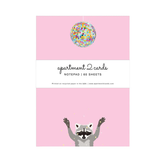 Raccoon Fabulous Stack by The Paper Drawer, Raccoon Notepad