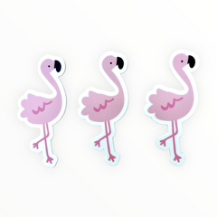 Pink Flamingo Sticker - The Paper Drawer