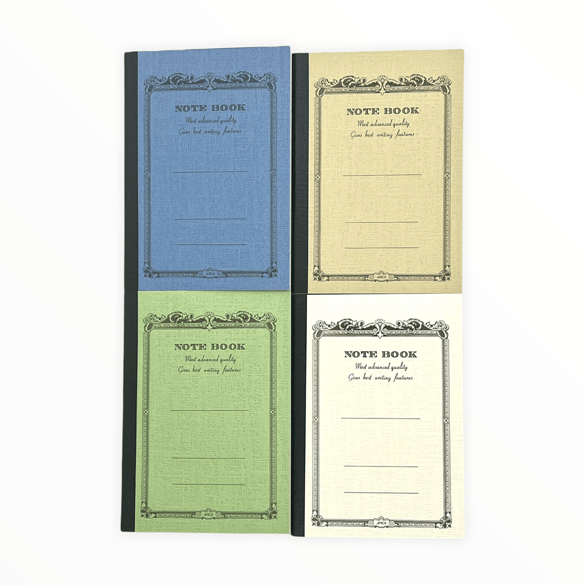 Apica Mini Pocket Notebook in green, pocket-sized lined notebook