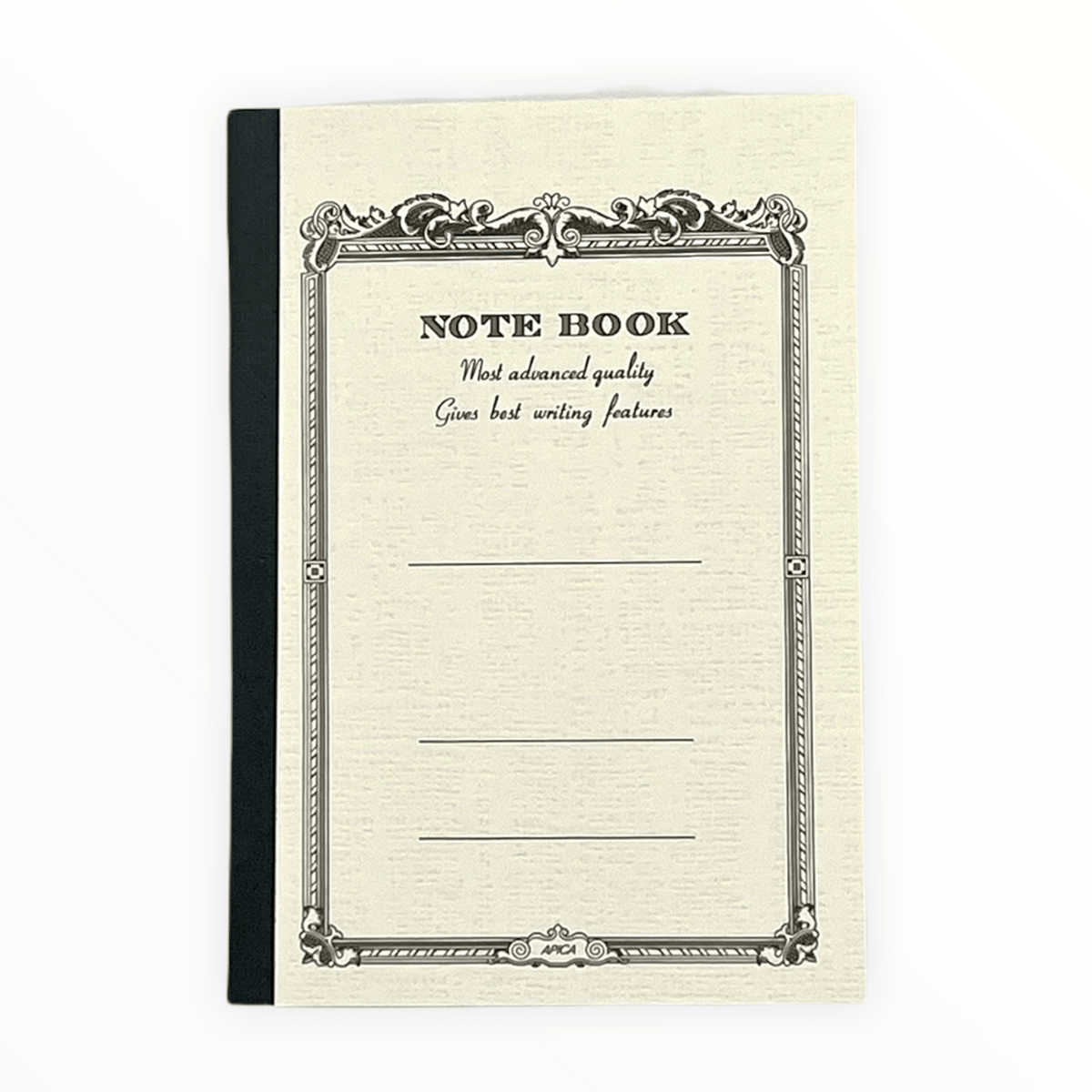 Apica Mini Pocket Notebook four color options: blue, green, tan, ivory