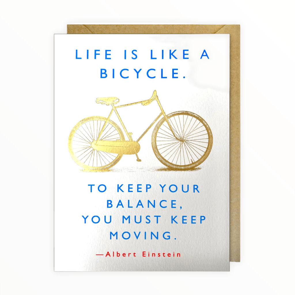 Life is Like a Bicycle - The Paper Drawer