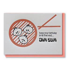 Dim Sum Foodie Birthday - The Paper Drawer