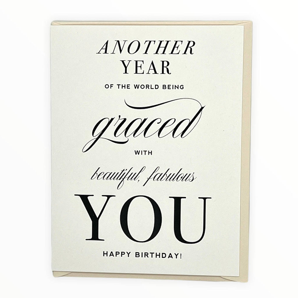 Another Year Graced by You - The Paper Drawer