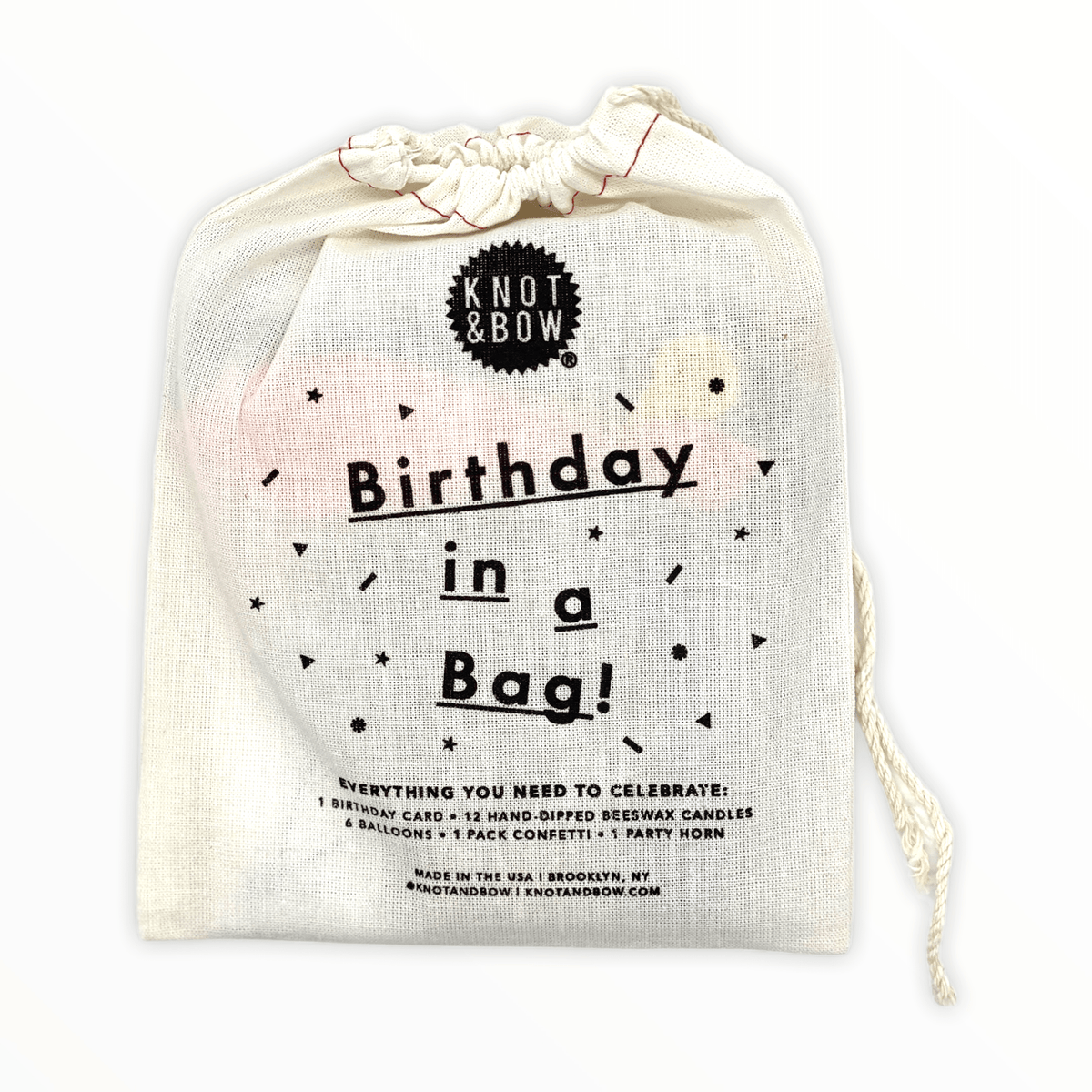 Birthday in a Bag by Knot & Bow, party decorations set