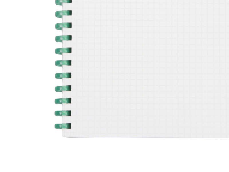 Kokuyo Soft Ring Notebook Sooofa A5 by Kokuyo, silicone rings close-up