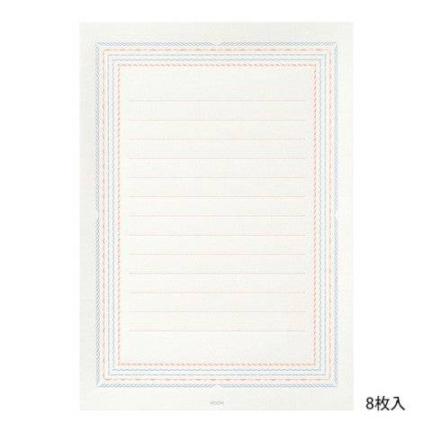 Frame Letter Set Stationery envelope detail by Midori