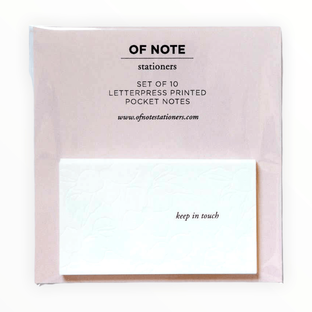 Keep In Touch Pocket Notes - The Paper Drawer