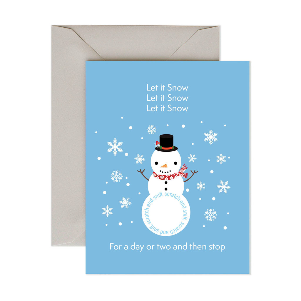 Let It Snow - Scratch and Sniff - The Paper Drawer