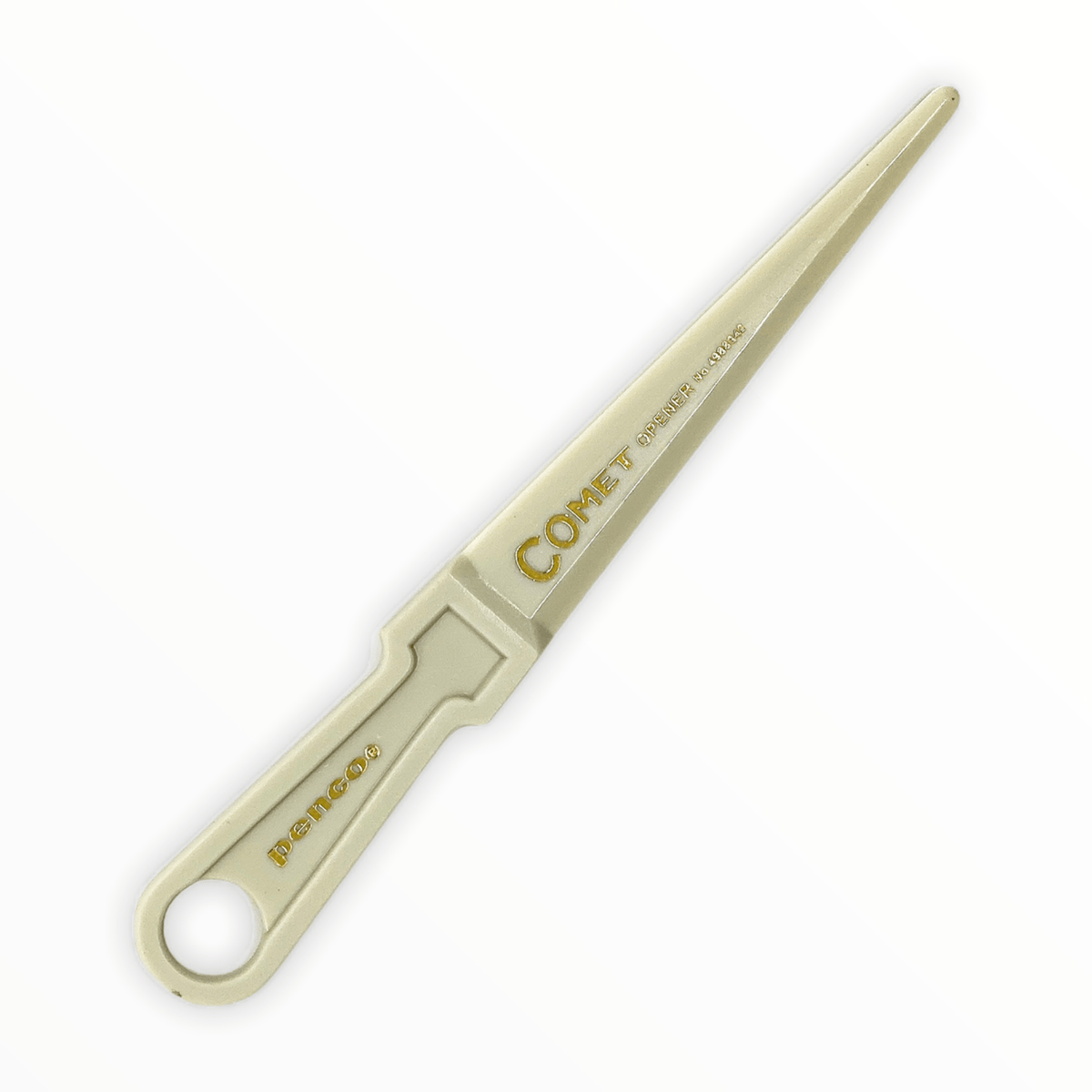 Comet Letter Opener detail by Penco, tip and body detail