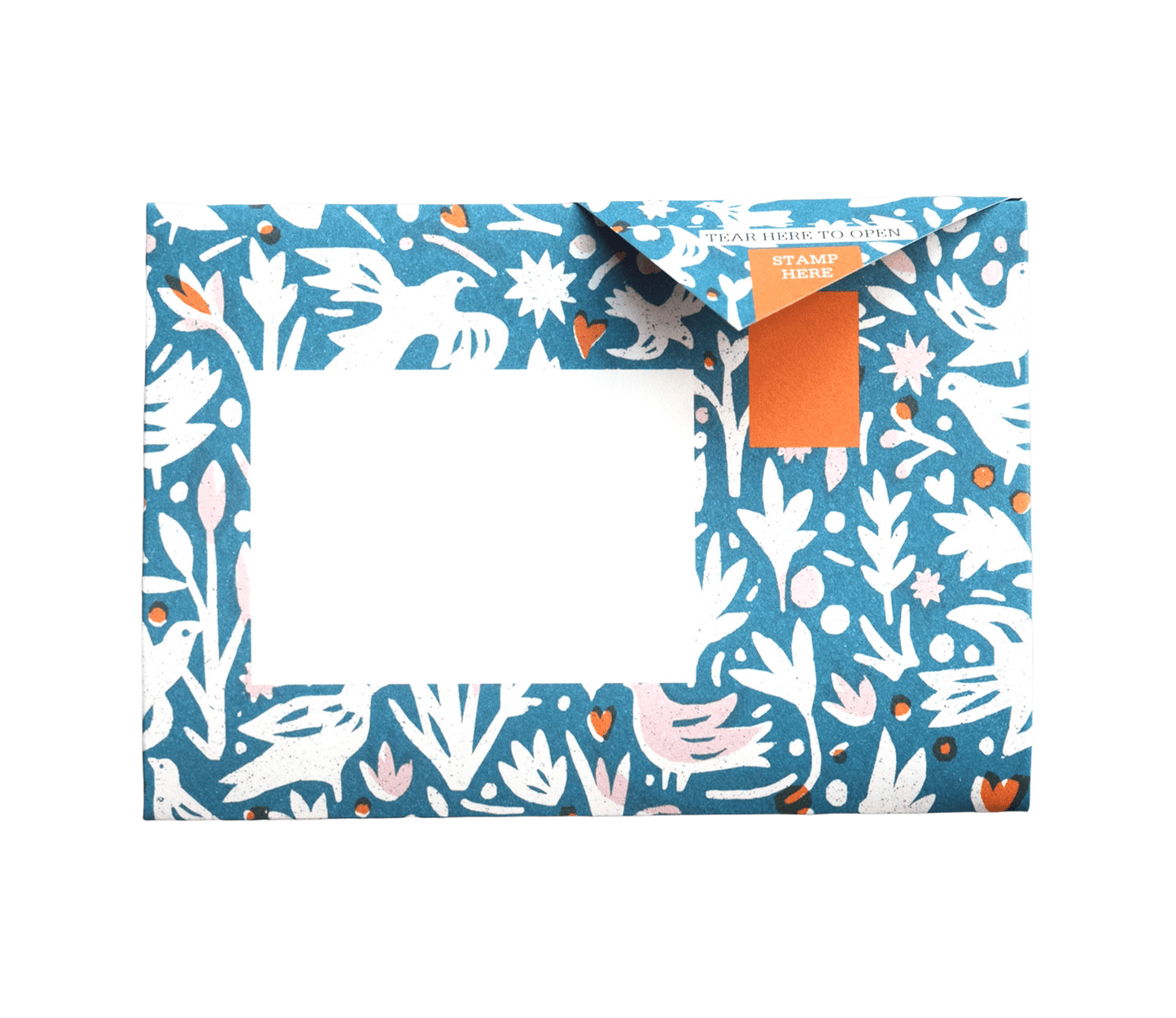 Pigeon Posted Fiesta design 1 by Pigeon Posted, folded letter detail